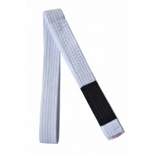White Solid Brazilian Jiu Jitsu Belts for Kids , Cotton Material (100% Professional Quality) - Brand New